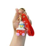 Cute Christmas Santa Keychain - Image 3