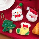 Cute Christmas Reindeer Plush Bag Charm - Image 3