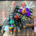 Cute Halloween Pumpkin Keychain - Image 2