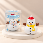 Snowman TPR Hanging Squishy Toy - Image 2