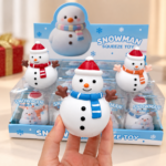Snowman TPR Hanging Squishy Toy - Image 3