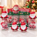Santa Claus TPR Hanging Squishy Toy