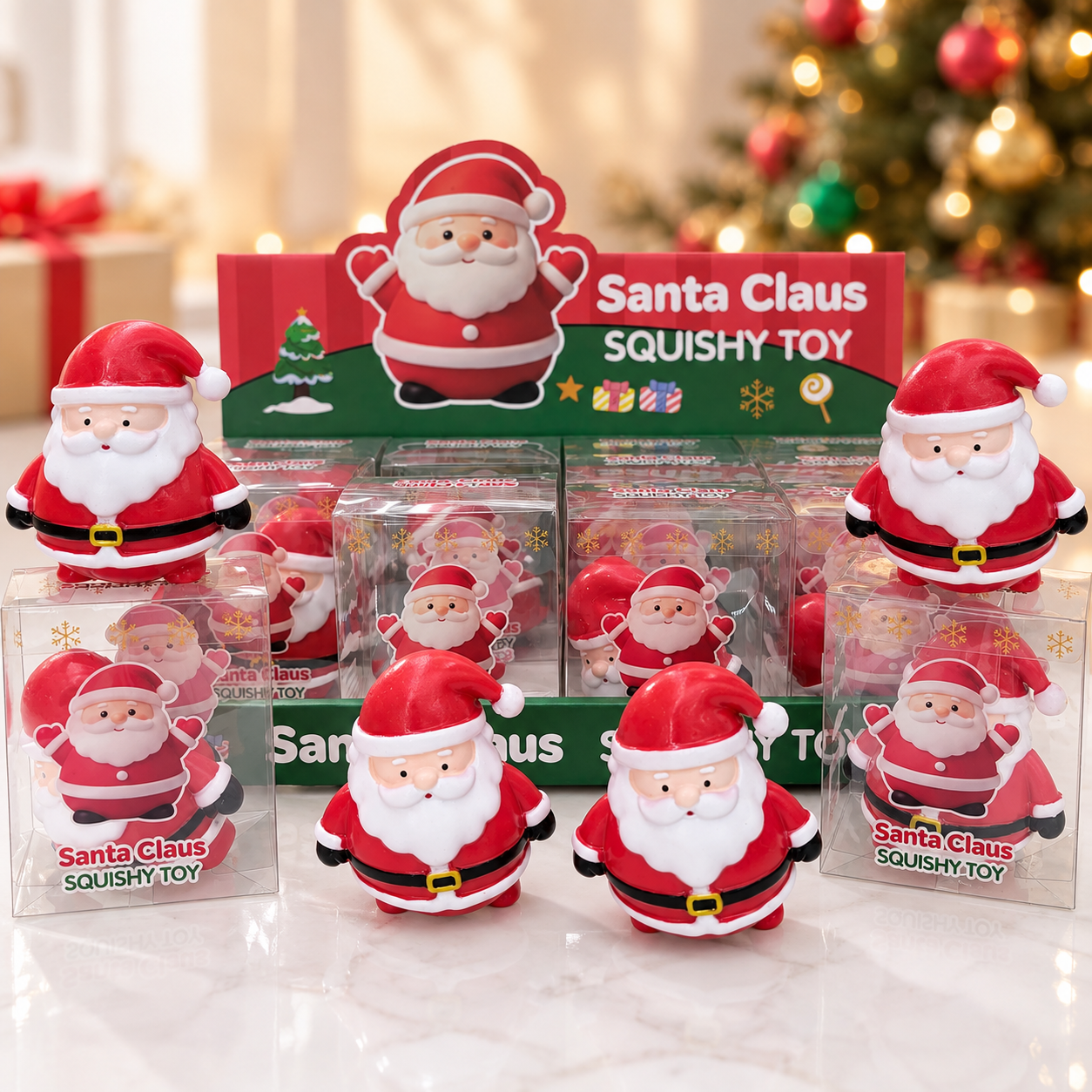 vilora-06.png Santa Claus TPR Hanging Squishy Toy - Image 1